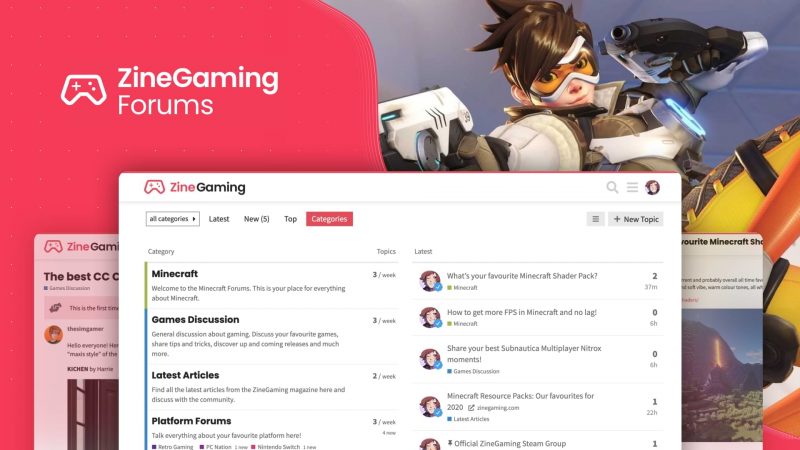 ZineGaming Forum Launch Announcement