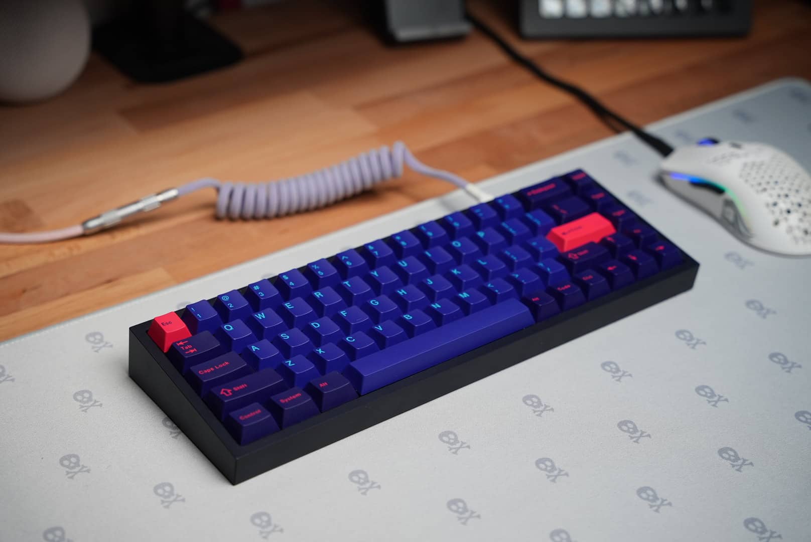 その他 GMK LASER CYBERDECK+GAIJIN Drop + MiTo GMK Laser Custom Keycap Set | Doubleshot ABS | Drop